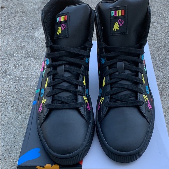 Puma Basket Mid BRADLEY THEODORY SHOES - Picture 3 of 7